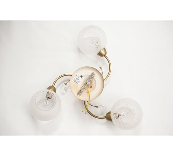 Потолочный светильник ESCADA E14*40W Antique brass 1111/3