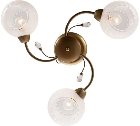 Потолочный светильник ESCADA E14*40W Antique brass 1111/3
