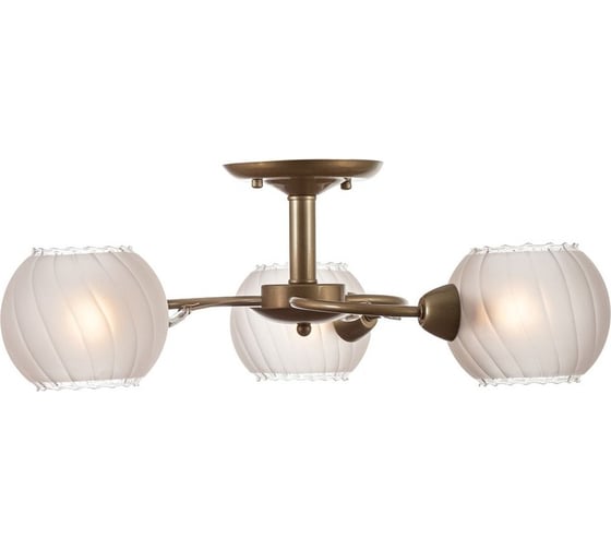 Потолочный светильник ESCADA E14*40W Antique brass 1111/3