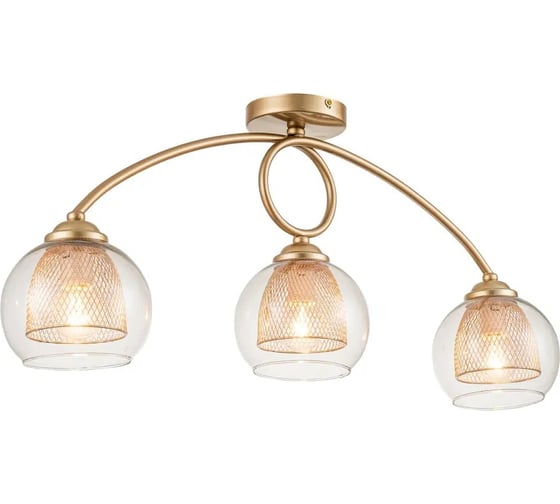 Потолочный светильник ESCADA E14*40W Champagne gold 284/3