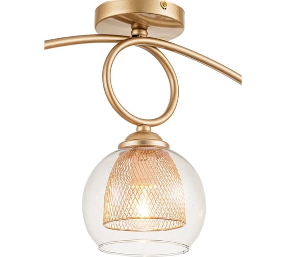 Потолочный светильник ESCADA E14*40W Champagne gold 284/3