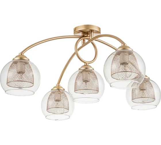 Потолочный светильник ESCADA E14*40W Champagne gold 284/5