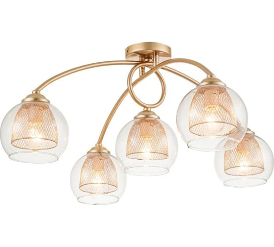 Потолочный светильник ESCADA E14*40W Champagne gold 284/5