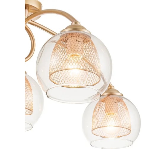 Потолочный светильник ESCADA E14*40W Champagne gold 284/5