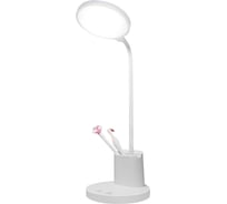 Настольная лампа-светильник SONNEN Ou-610 на подставке, Светодиодная, 10 Вт, белый, 237641