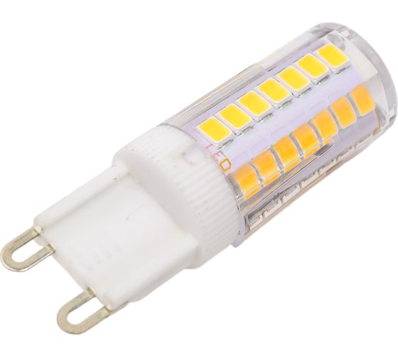 Лампа Uniel, LED-JCD-5W/4000K/G9/CL, GLZ09TR, светодиодная, прозрачная, UL-00006749