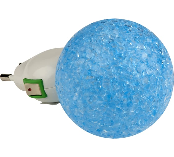 Светильник-ночник Uniel, DTL-309-Шар/BLUE/1LED/0,1W, 10328