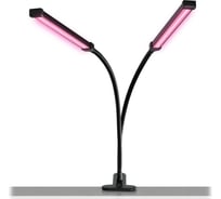 Светодиодный светильник для растений Uniel, ULT-P33-16W/SPSB, IP40, BLACK, на прищепке UL-00003409