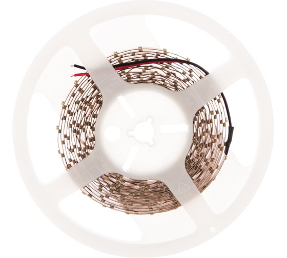 Светодиодная лента Uniel, ULS-3528-60LED/m-8mm-IP65-DC24V-4.8W/m-5M-GREEN 4864