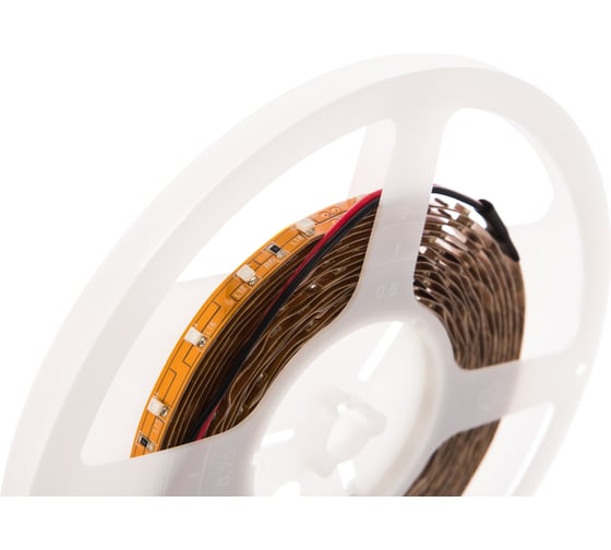 Светодиодная лента Uniel, ULS-3528-60LED/m-8mm-IP65-DC24V-4.8W/m-5M-GREEN 4864