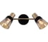 Настенно-потолочный светильник ESCADA E14*40W Black/Gold 684/2A 1