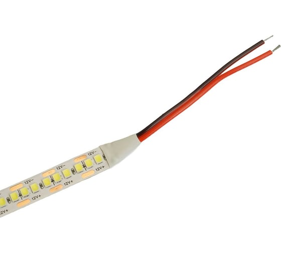 Лента светодиодная FERON 240SMD(2835)/м 19Вт/м 12V 5000х10х1.22мм 4000К, IP20 48827
