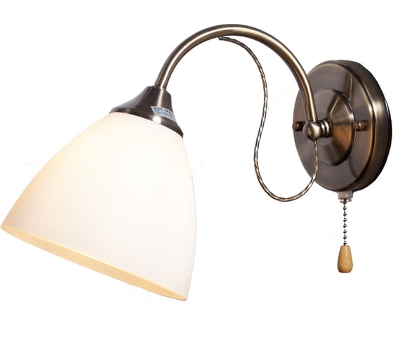 Бра IMEX 1х60Вт E27 MD.3108-1-W AB 1