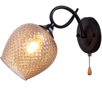 Бра IMEX 1х60Вт E27 MD.3476-1-W BK