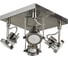 Потолочный светильник Arte Lamp A4300PL-4SS 1