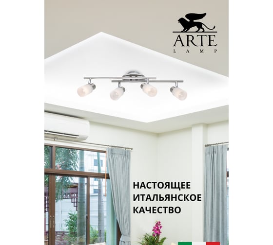 Потолочный светильник Arte Lamp CAVALLETTA  A4510PL-4SS