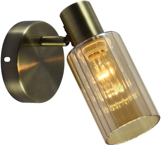 Настенный светильник ESCADA E14*40W Antique brass 682/1A