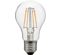 Светодиодная филаментная лампа Лисма СДФ-8-6 230В 8Вт Е27 А60 2700К 390033017и