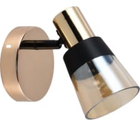 Настенный светильник ESCADA E14*40W Black/Gold 684/1A