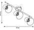 Потолочные светильники Arte Lamp A1406PL-3BK 4