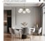 Люстра на штанге Citilux ALTON с белыми абажурами CL421253 10