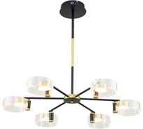 Потолочный светильник ESCADA 10226/6 LED*103W Gold/black 10226/6LED
