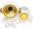 Ночник-подставка для канцелярских принадлежностей iLikeGift «Cosmo rocket», white 2104-16A 1