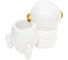 Ночник-подставка для канцелярских принадлежностей iLikeGift «Cosmo rocket», white 2104-16A 2