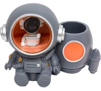 Ночник-подставка для канцелярских принадлежностей iLikeGift «Cosmo rocket», gray 2104-16B 33017514