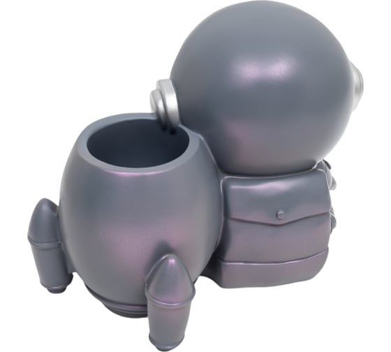 Ночник-подставка для канцелярских принадлежностей iLikeGift «Cosmo rocket», gray 2104-16B