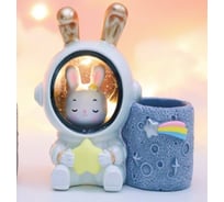Ночник-подставка для канцелярских принадлежностей iLikeGift «Wendy Rabbit», yellow star 2104-46A