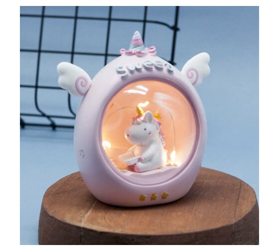 Ночник iLikeGift "Unicorn ball", pink 9018-1A 1