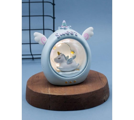 Ночник iLikeGift "Unicorn ball", blue 9018-1B 1