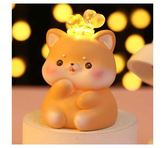 Ночник iLikeGift «Cute corgi» BB2271B