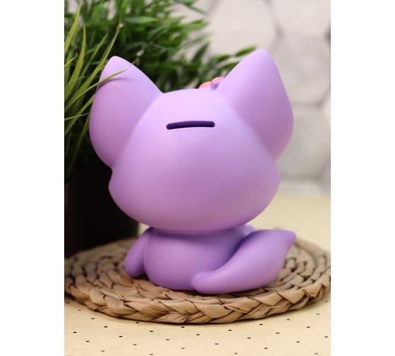 Ночник iLikeGift «Fox flower», purple 1043-14B