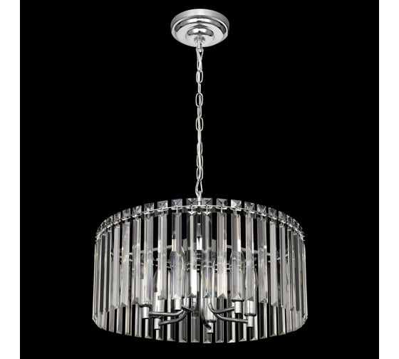 Хрустальная подвесная люстра Citilux Джейн Хром CL306161