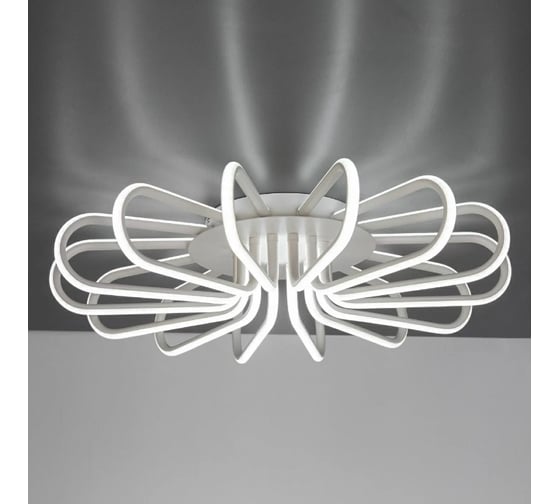 Люстра Citilux Джемини LED с диммером Белая CL229160