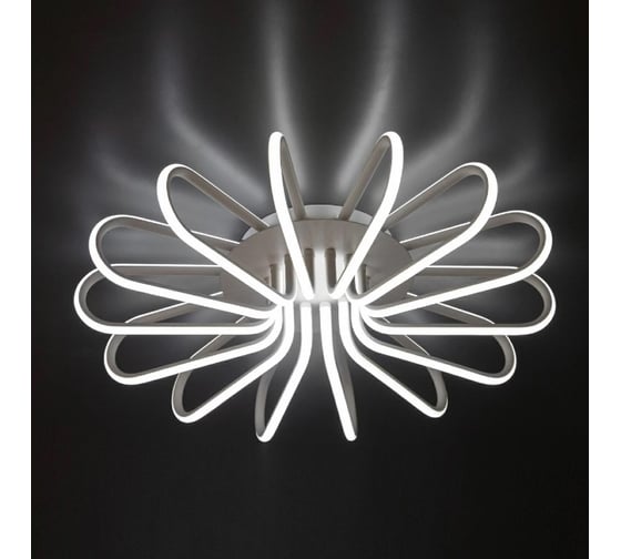 Люстра Citilux Джемини LED с диммером Белая CL229160