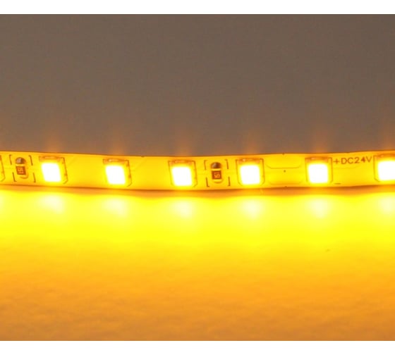 Лента Lightstar цветного свечения 24V, янтарный 420510 1