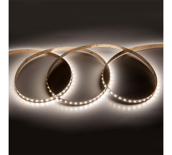 Светодиодная лента General Lighting Systems 5 м, 10Вт/м, 24В, 8мм, 16 Лм/чип, IP20, 4500К, нейтральный белый GLS-2216-120-10-24-IP20-PRM-4 502541