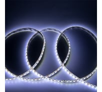 Лента светодиодная General Lighting Systems GLS-2835-120-9,6-12-IP65-6, 5 метров, 9,6Вт/м, 12В, SMD2835, 8мм, 120 диодов/м, 7Лм/чип, IP65, 6500К - холодный белый 501510