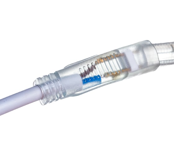 Лента светодиодная General Lighting Systems GLS-2835-120-9,6-12-IP65-6, 5 метров, 9,6Вт/м, 12В, SMD2835, 8мм, 120 диодов/м, 7Лм/чип, IP65, 6500К - холодный белый 501510