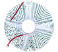 Лента светодиодная General Lighting Systems GLS-2835-120-9.6-220-IP67-3, 50 метров, 9,6Вт/м, 220В, SMD2835, 6мм, 120 диодов/м, 7 Лм/м, IP67, 3000К - теплый белый 504415