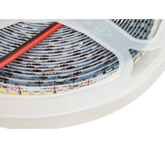Светодиодная лента General Lighting Systems GLS-2835-240-19.2-12-IP20-4, 5 метров, 19,2Вт/м, 12В, SMD2835, 10мм, IP20, 4500К, нейтральный белый 501250