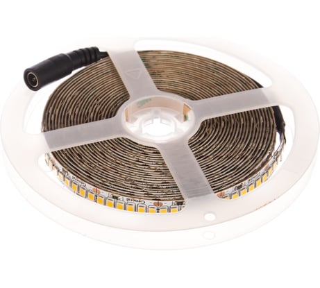 Лента светодиодная General Lighting Systems GLS-2835-240-22-24-IP20-PRM-4, 5 метров, 22Вт/м, 24В, SMD2835, 10мм, 240 диодов/м, 22 Лм/м, IP20, 4500К - нейтральный белый, 502241