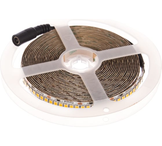 Светодиодная лента General Lighting Systems 5 м, 22Вт/м, 24В, SMD2835, 10мм, IP20, 4500К, нейтральный белый GLS-2835-240-22-24-IP20-PRM-4 502241