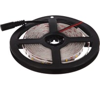 Лента светодиодная General Lighting Systems GLS-2835-60-4.8-12-IP20-PRO-3, 5 метров, 4,8Вт/м, 12В, SMD2835, 8мм, 7 Лм/чип, IP20, 3000К - теплый белый 500020