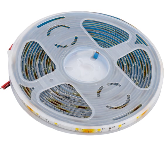 Светодиодная лента General Lighting Systems GLS-2835-60-4.8-12-IP65-3, 5 метров, 4,8Вт/м, 12В, SMD2835, 8мм, 7Лм/чип, IP65, 3000К - теплый белый 500110