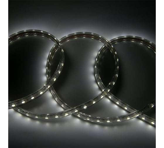 Светодиодная лента General Lighting Systems 50 м, 6Вт/м, 220В, SMD2835, 6мм, IP67, 6500К, холодный белый GLS-2835-60-6-220-IP67-6 504115