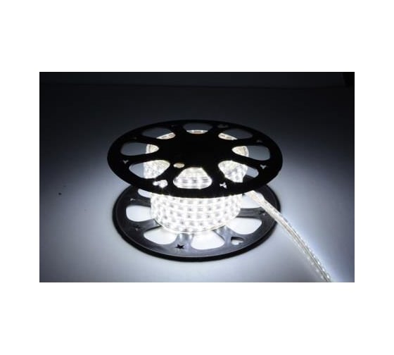 Светодиодная лента General Lighting Systems 50 м, 6Вт/м, 220В, SMD2835, 6мм, IP67, 6500К, холодный белый GLS-2835-60-6-220-IP67-6 504115